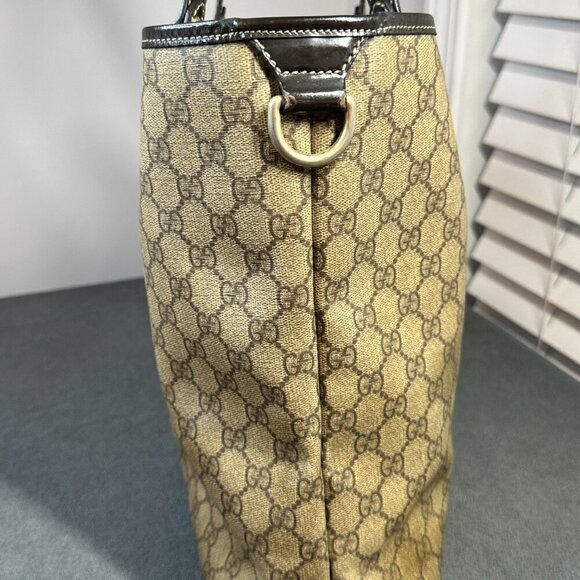 👜 GUCCI TOTE - GG MONOGRAM CANVAS 👜 - Picture 3 of 16